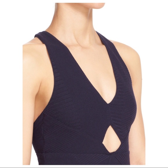 FREE PEOPLE HALTER NECK CUTOUT DETAIL MIDI DRESS - Picture 2 of 6